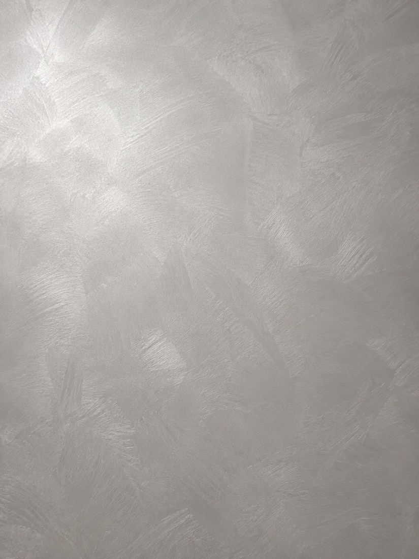 Классический шёлк — фактура декоративной штукатурки Vincent Decor, фото крупным планом