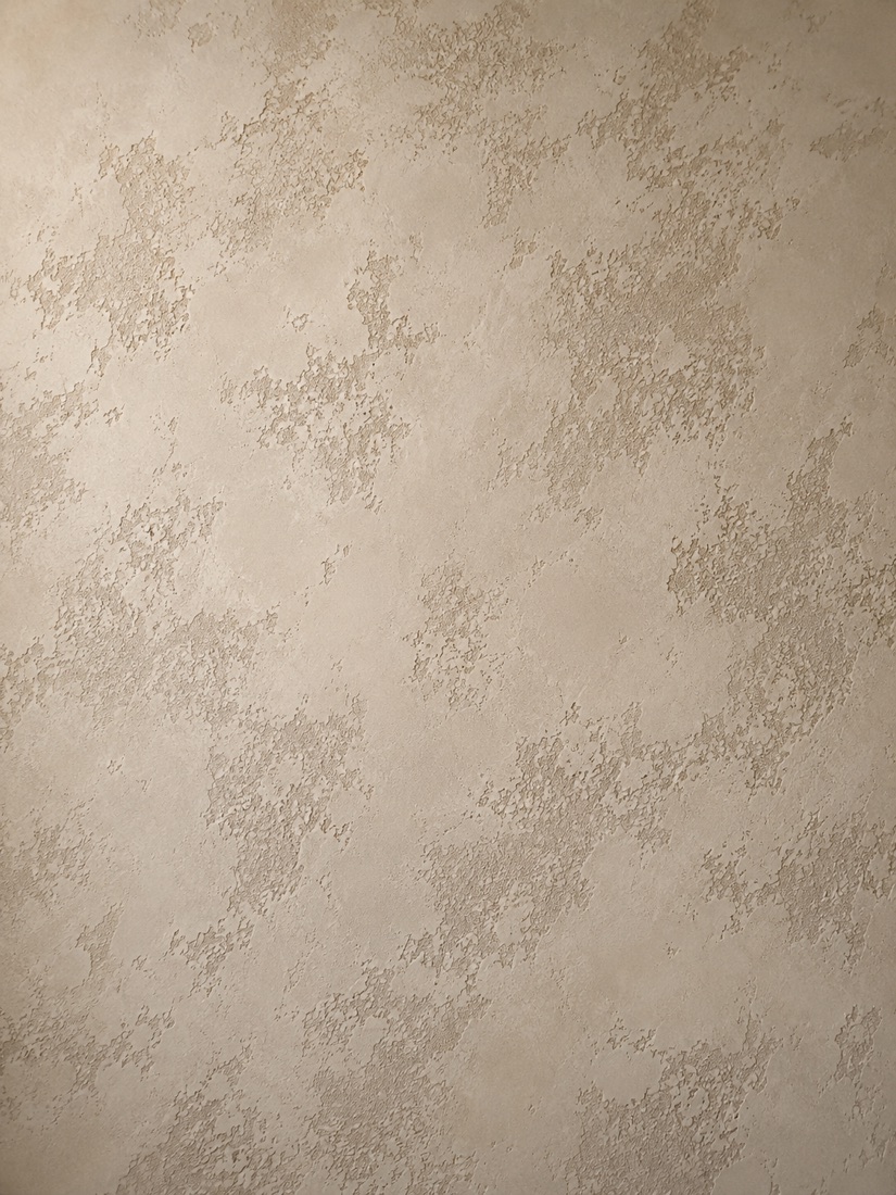 Травертин — фактура декоративной штукатурки Vincent Decor, фото крупным планом